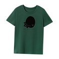 thumbnail image 3 of Camiseta de mujer Camiseta básica Ropa de recuerdo Camisa de cuello redondo para uso diario Mujer L, 3 of 7