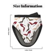 thumbnail image 4 of high-heeled shoes cute print Oven Mitts Heat Resistant - Soft Lining Silicone Mini Oven Mitts with HangingLoop, Kitchen Oven Gloves Heat Resistant 500℉ for Cooking Baking Microwave, 4 of 7