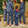 thumbnail image 5 of Usaibhir Christmas Pajamas for Family Matching Colorful Lights Cute Long Sleeve Soft Sleepwear Zip Up One Piece Hooded Funny Christmas Pjs Sets for L(Dad) Multi-color, 5 of 6