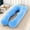 Blue, variant on TOPRenddon Washable Removable U-Shaped Maternity Pillow Cover – Hypoallergenic Pregnancy Pillow Case for Side Sleepers & Nursing (150cm x 80cm, Crystal Velvet)