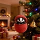 thumbnail image 1 of Adornos navideños, regalos navideños, bolas de punto navideñas, adornos acrílicos, lindos amigos del bosque con patrones Fair-Isle, linda serie de colgantes con animales, 1 of 6