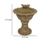 thumbnail image 5 of Comedero para pájaros Benzara Ivina, color marrón terracota, 30 cm, 5 of 5