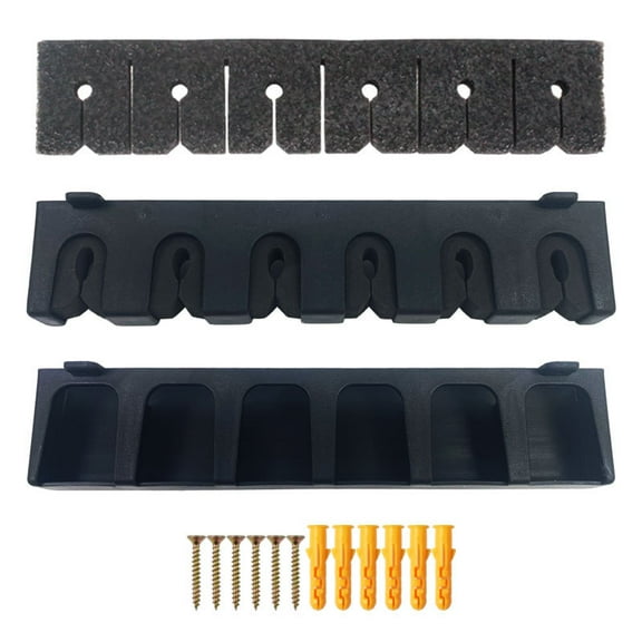 Six-Hole Compact Fishing Rod Stand Rack Stylish Design Storage Organizer