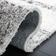 thumbnail image 5 of SAFAVIEH Berber Rupert Abstract Shag Area Rug, 8' x 10', Grey/Dark Grey, 5 of 8