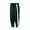 Black, variant on WOLLED 5-12T Kids Boys Pants Drawstring Elastic Sweatpants Spring Lightweight Color Blocking Pants