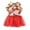 L Pet Dress, variant on ZDWQFA Dog Christmas Dress Pet New Year Clothes Cat Winter Red Skirt for Dogs