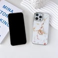 thumbnail image 5 of for iPhone 14 Pro Max Case with Ring Holder Kickstand Hybrid Silver TPU Bumper with Hard Back Floral Pattern Protective Phone Case Butterfly, 5 of 11