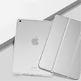 thumbnail image 3 of Étui pour IPad Mini 3/2/1, Étui Mince Pliable avec Support pour IPad Mini 1 / Mini 2 / Mini 3, avec Réveil/sommeil Automatique, Angles de Vision Multiples Argent, 3 of 8