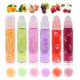 thumbnail image 1 of Baorder Juego de 6 brillos de labios roll-on con sabor a fruta, aceite labial roll-on, brillo de labios transparente para adolescentes y niños, juego de maquillaje de labios no tóxico, 1 of 5