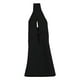 thumbnail image 4 of Vestido corto de cuello alto que deja ver el pecho, ideal para muñecas BJD de 1/6 y figuras de niñas de 12 pulgadas. negro, 4 of 9