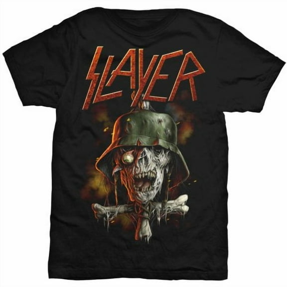Slayer Unisex T-Shirt Soldier Cross V.2 (Small)