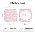 thumbnail image 6 of Uemuo Rabbit And Cloud Pattern Waterproof Square Couch Cushion Covers, Magic Sofa Covers Washable, Stretch Sofa Seat Cushion Slipcovers, 6 of 9