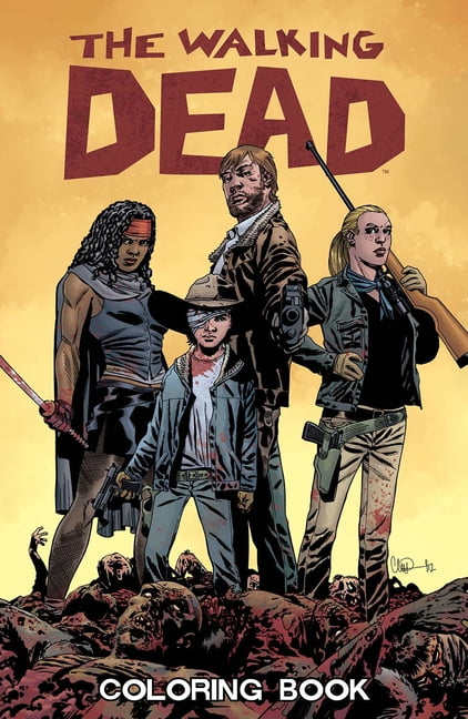 The Walking Dead Coloring Book (Paperback) 