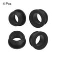 thumbnail image 3 of 4Pcs Snap Rubber Grommet Hole Plug Mount Dia 20mm ID 16mm H 14mm Seal Anti-Scratch for Cable Pipe Black, 3 of 5
