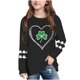thumbnail image 1 of Blusas y camisas de manga larga con cuello redondo, moda del Día de San Patricio, blusa informal con estampado bonito de manga larga para niños y niñas., 1 of 5
