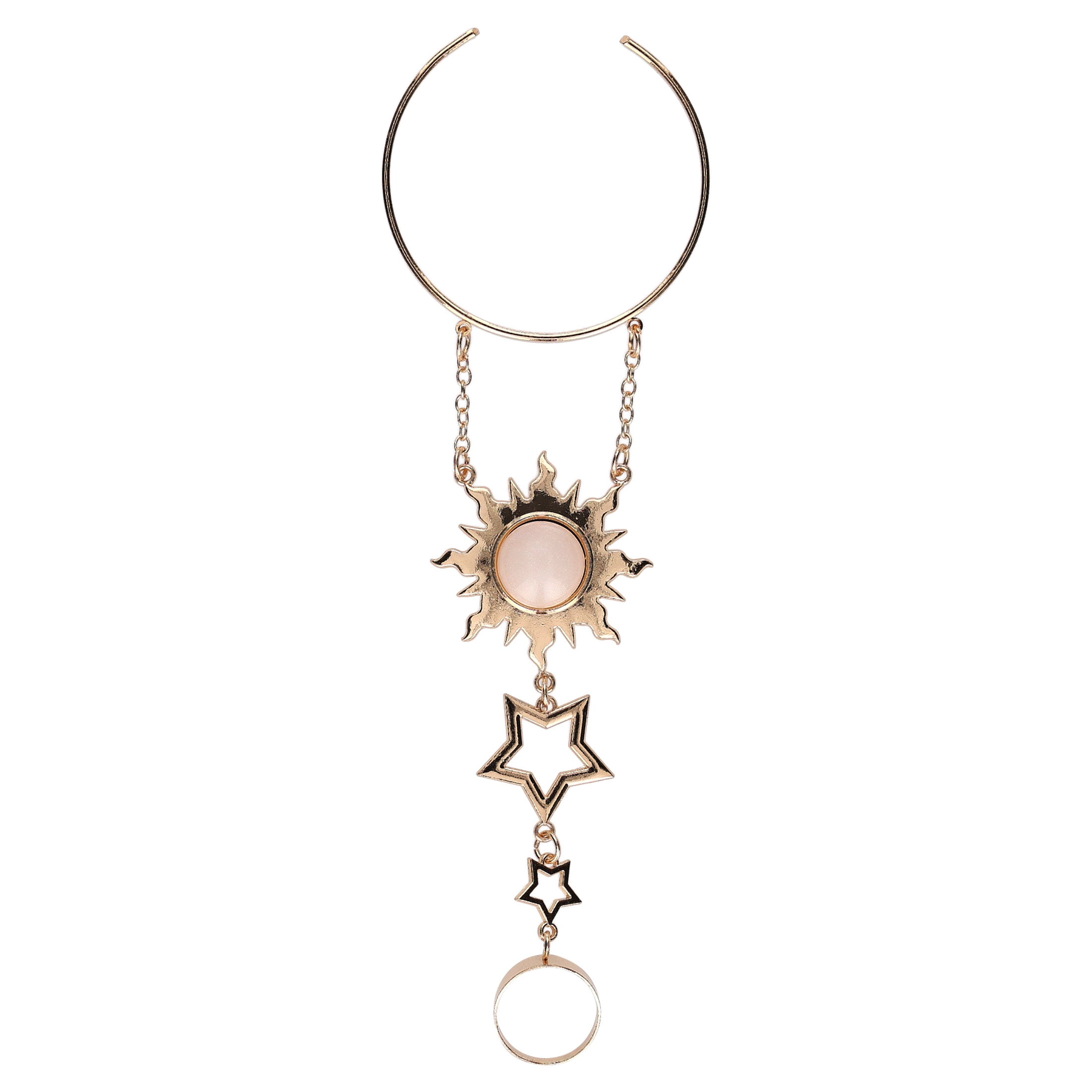 Celestial Hand Bracelet Costume Accessory for Adults, Gold and Black, Halloween by Way To Celebrate