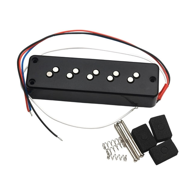 Xuanheng 5 Cordes Basses Pickup Humbucker Facile à Installer Pièce de Rechange Haute Performance Pickup