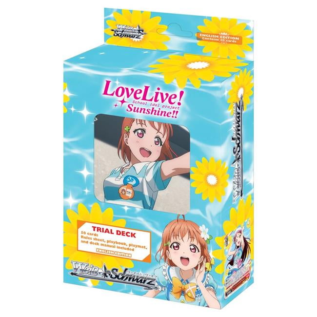Sunshine! Playmat NEW Case Exclusive Weiss Schwarz LoveLive
