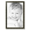 thumbnail image 2 of ArtToFrames 17" x 26" Black Panel With Silver Lip Picture Frame, 17x26 inch Multi Wood Poster Frame (WOM-5093),  Pack, 2 of 7