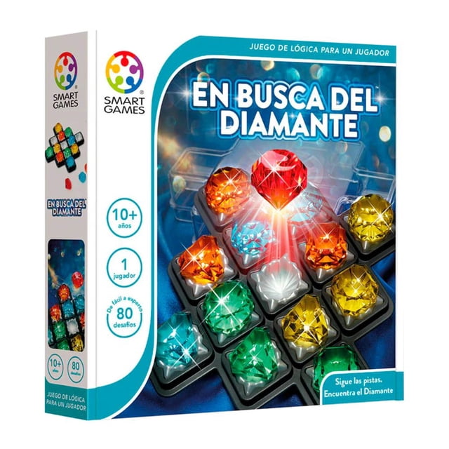 Juego De Lógica En Busca Del Diamante Smart Games