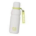 thumbnail image 4 of Botella de agua térmica moderna de acero inoxidable para gimnasio, deportes y conducción. Blanco, 4 of 9