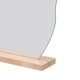 thumbnail image 4 of Raindrops 2Ud Espejo De Escritorio Plateado Con Base De Madera Espejos Decorativos Para Dormitorio, 4 of 8