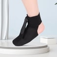 thumbnail image 1 of Ortesis para pie caído, calcetín para pie caído, férula dorsal ajustable para fascitis plantar, faja de neopreno para estiramiento de fascia plantar, suave para uso nocturno y diurno, 1 of 9