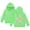 Light Green, variant on Weebloom Hoodies for Teen Girls Jesus Letter Long Sleeve Pocket Hoodie Jacket Sweatshirts,Black 2-3 Years