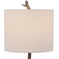 thumbnail image 3 of Stem Design Body Metal Table Lamp with Golden Accents, Bronze - Saltoro Sherpi, 3 of 5