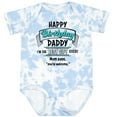 thumbnail image 3 of Inktastic Happy Birthday, Daddy Best Ever in Blue Boys or Girls Baby Bodysuit, 3 of 5