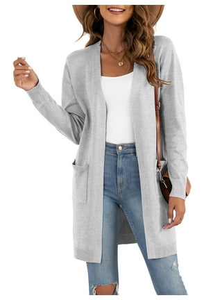 Long Gray Cardigan