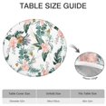 thumbnail image 6 of Pioneer Flower Floral Print Pattern Round Fitted Tablecloth with Elastic Edge,Dining Table Cover Waterproof,Outdoor Round Tablecloth for Camping,Dining,Indoor and Outdoor, 6 of 7