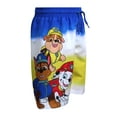 thumbnail image 4 of Nickelodeon Paw Patrol Boys Swim Trunks - Chase Marshall Rubble UPF50+ Quick Dry Boys Swim Shorts (2T-7), 4 of 7