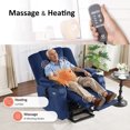 thumbnail image 6 of MCombo 27.2'' Extra Wide Seat Power Lift Recliner Chair for Short People, Fabric R7561 (Navy Blue, Small-Wide), 6 of 8