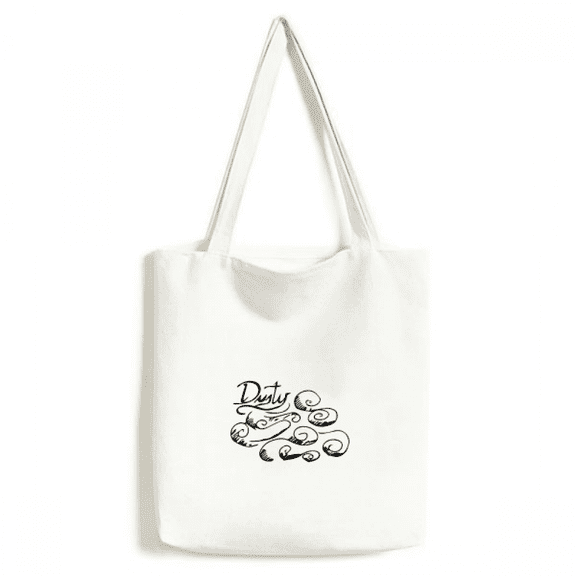 Cloudy Weather Hand Painted Pattern Tote Canvas Bag Shopping Satchel Casual Handbag