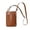 Brown, variant on Tools Organizer Bag for Outdoor and Home Use with Leather and Reinforced Stitching for Easy in Demanding Environments,13.5 cm×19 cm,Black