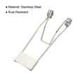thumbnail image 4 of Uxcell 51x20mm Fix Clamps for Ceiling Lamp Recessed Light Downlight Spring Clips 20 Pack, 4 of 5