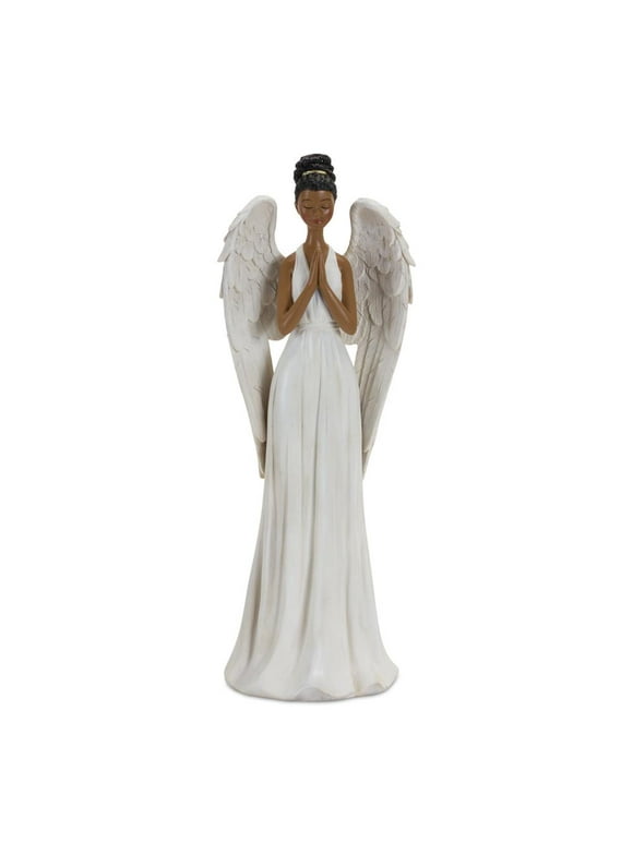 Melrose International Serene Praying Angel Figurine 14"H