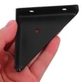 thumbnail image 5 of FRCOLOR 6 Sets Triangular Steel Support Brackets Heavy-Duty 90-Degree Angle Corner Braces Cabinet Triangle Shelf Bracket Furniture Fastening Hardware, 5 of 8