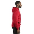 thumbnail image 3 of Unisex Ultimate Fleece Pullover Hooded Sweatshirt - RED - 3XL, 3 of 3