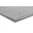 thumbnail image 4 of United Weavers Rasbora Piraya Contemporary Geometric Area Rug, Blue/Grey, 12'6" x 15', 4 of 6