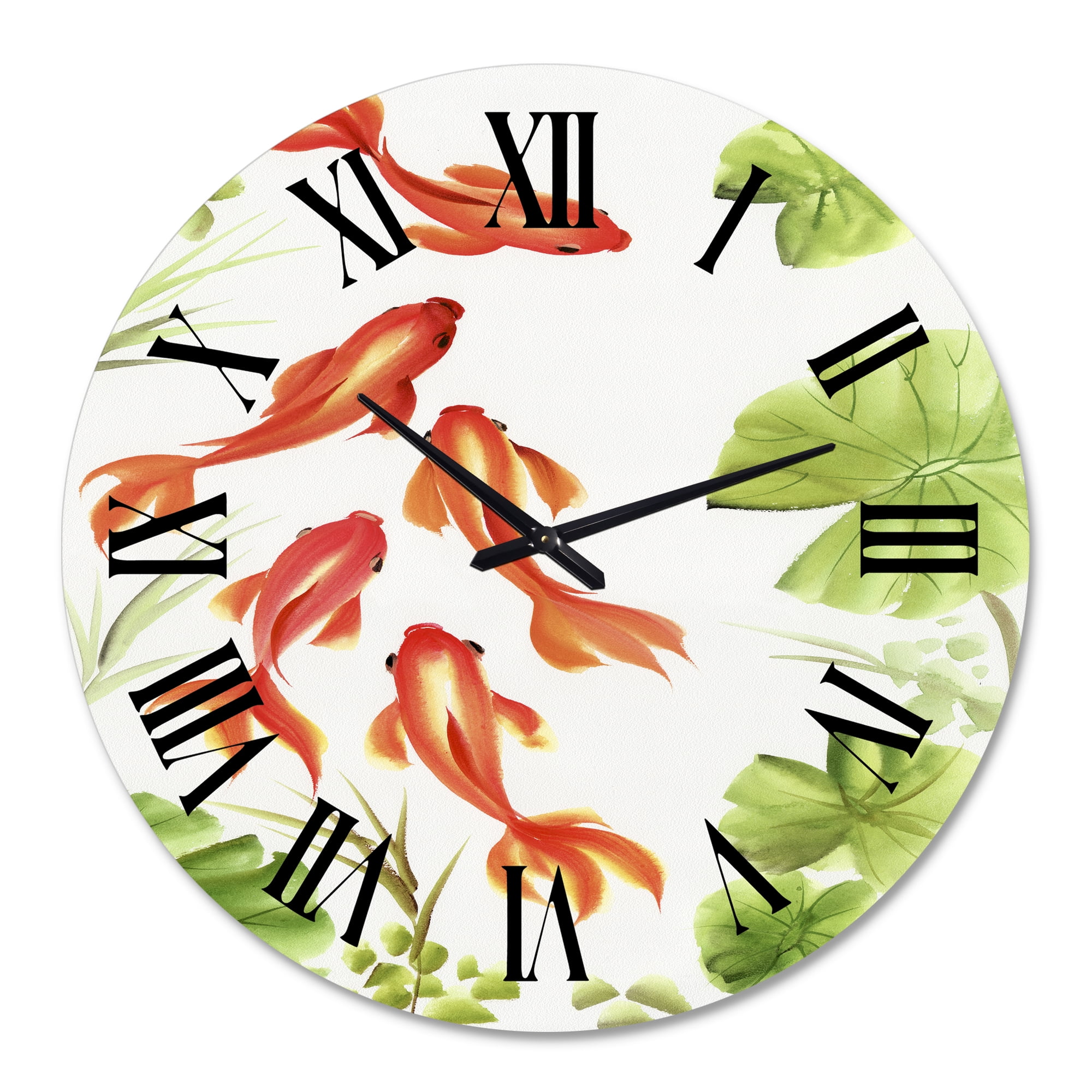 Designart 1 in Coastal Wall Clock