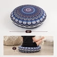 thumbnail image 3 of Cojín de suelo para meditación LOVMOC, redondo, 32 pulgadas, espuma viscoelástica, 3 of 7