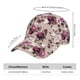 thumbnail image 2 of Balery Rose Flowers Gorra de béisbol de tamaño ajustable para correr, entrenar y actividades al aire libre. Gorra de papá para todas las estaciones., 2 of 6