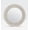 18 Inches, variant on RUDRAKSHA CORPORATION Bone Inlay Round Mirror – Floral Vine Design, Grey and Ivory Frame, Handcrafted Wall Decor