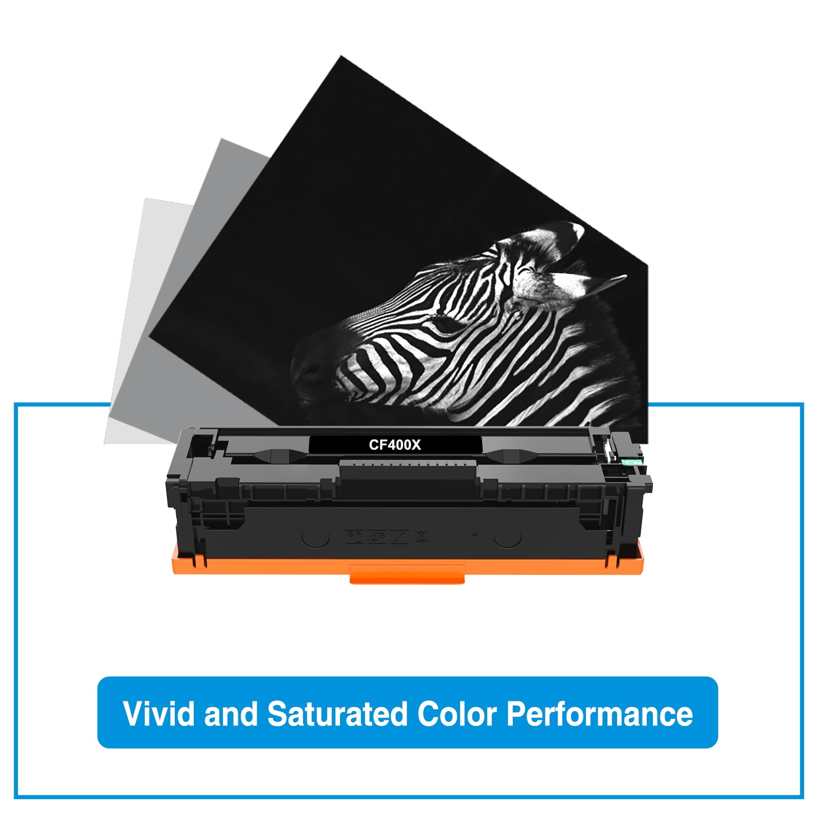 Toner Ciano Compatibile HP CF401X 201X | Per LaserJet Pro M252 M277 M274 | BELLIVESTORE