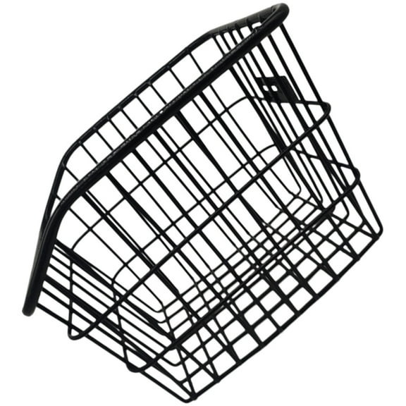 Greenadscape Bike Rear Basket Metal Rectangular For Children Outdoor Use 1 Set 14.93X11.79X7.86in