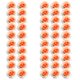thumbnail image 1 of Prettyia 50 piezas de flores artificiales rosas falsas para de de de boda naranja Sunnimix Artificial espuma rosa flores, 1 of 8