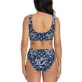 thumbnail image 3 of Daiia Dragon Women's Bikini Set Two Piece Swimsuit High Waisted Bikini Adjustable Straps Bikini Perfect for Beach, Pool, and Summer Vacation-, 3 of 9