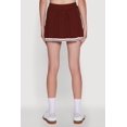 thumbnail image 5 of Womens Daisy Varsity Stripe High Waisted Pleated Skirt, 5 of 5